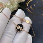 [Eternal Jewelry]JEUX DE BRACELET ONYX PINK GOLD DIAMOND - Image 3