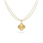 [Eternal Jewelry]CLOVER 25MM PEDANT NECKLACE GOLD - Image 2
