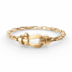 [Eternal Jewelry]FORCE LARGE HORSESHOE CLASP  METAL BRACELET