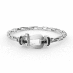 [Eternal Jewelry]FORCE LARGE HORSESHOE CLASP  METAL BRACELET - Image 14