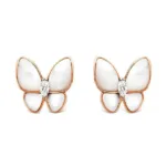 [Eternal Jewelry]BUTTERFLY MOP DIAMOND EARRINGS