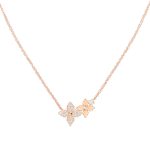 [Eternal Jewelry]STAR BLOSSOM NECKLACE PINK GOLD DIAMONDS - Image 2