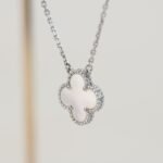 [Eternal Jewelry]CLOVER  15MM WHITE MOTHER-OF-PEARL SILVER - Image 5