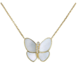 [Eternal Jewelry]BUTTERFLY GOLD MOP DIAMOND NECKLACE - Image 2