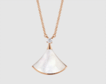 [Eternal Jewelry]DREAM NECKLACE WHITE MOP PINK GOLD 1 DIAMOND - Image 2