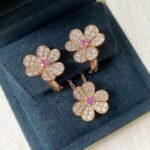 [Eternal Jewelry]FRIVOLE ROSE GOLD FLOWER DIAMOND NECKLACE - Image 2