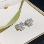 [Eternal Jewelry]FRIVOLE SILVER FLOWER DIAMOND EARRINGS - Image 2