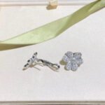 [Eternal Jewelry]FRIVOLE SILVER FLOWER DIAMOND EARRINGS - Image 4