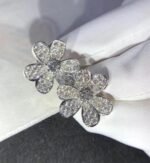 [Eternal Jewelry]FRIVOLE SILVER FLOWER DIAMOND EARRINGS - Image 7