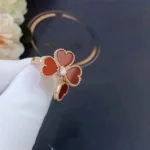 [Eternal Jewelry]SWEET CLOVER CARNELIAN RING - Image 2