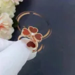 [Eternal Jewelry]SWEET CLOVER CARNELIAN RING - Image 3