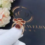 [Eternal Jewelry]SWEET CLOVER CARNELIAN RING - Image 5
