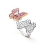 [Eternal Jewelry]TWIN BUTTERFLY DIAMOND RING - Image 2