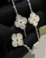 [Eternal Jewelry]CLOVER SILVER 5 MOTIFS BRACELET - Image 5