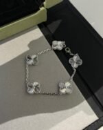 [Eternal Jewelry]CLOVER SILVER 5 MOTIFS BRACELET - Image 8